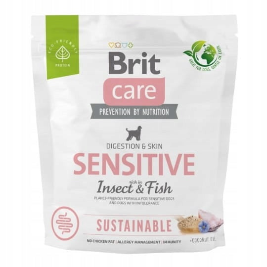 Karma dla psa BRIT Care Sensitive Owady i ryba 1kg