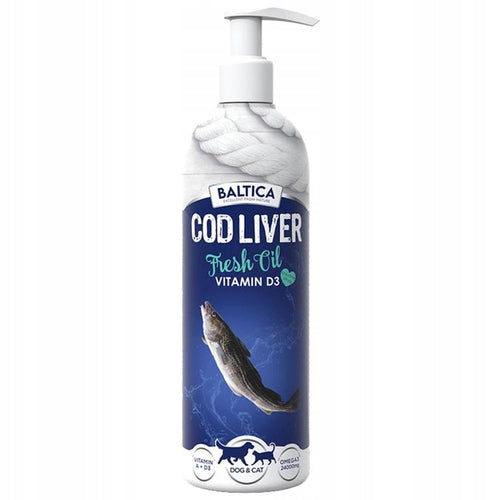 Baltica Cod Liver Oil Tran wątroby dorsza 400ml