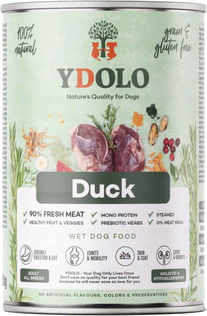 YDOLO karma mokra kaczka 400g