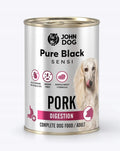 John Dog Pure Black Sensi Digestion karma mokra dla psa wieprzowina 400g