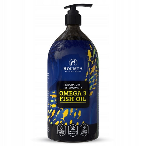 HolistaPets olej z ryb Omega3 Fish Oil 500ml