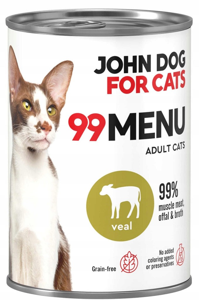 John Dog karma mokra cielęcina 0,4 kg