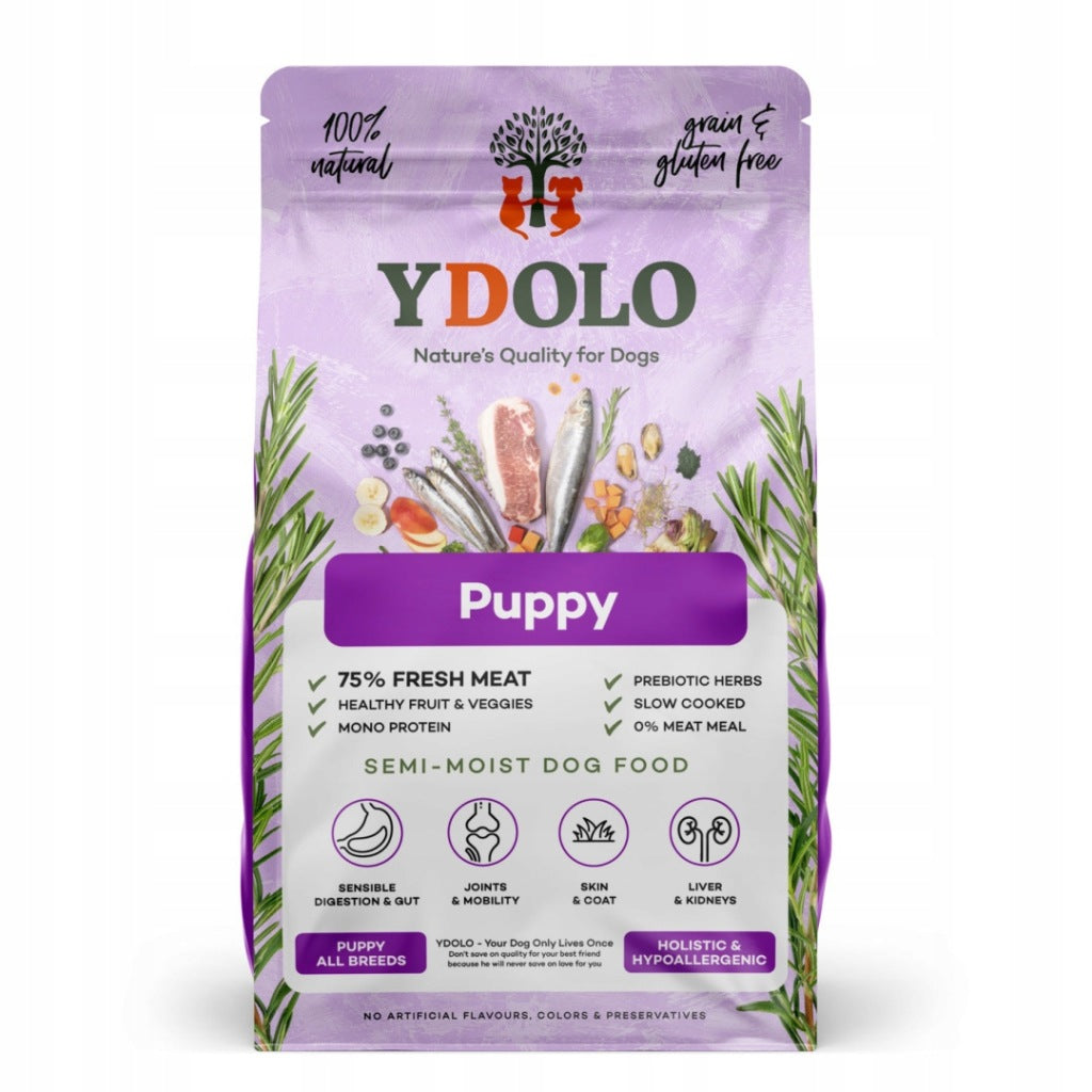 YDOLO Puppy Iberico Wild Fish półwilgotna karma dla szczeniąt 2,5 kg
