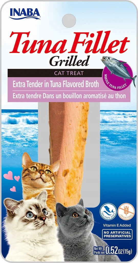 INABA CAT TUNA FILLET Przysmak Filet z Tuńczyka dla Kota 15g