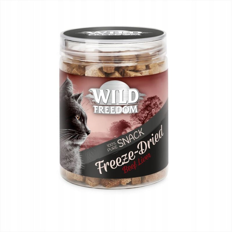 Wild Freedom RAW liofilizowana wątroba wołowa 60 g smakołyk dla kotów