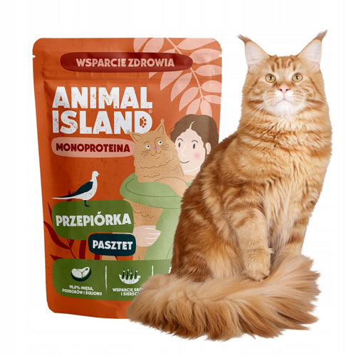 Animal Island karma mokra przepiórka 100g