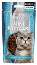 Pan Mięsko przysmak dla kota mini patyczki 50g filet z tuńczyka 84%