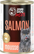 John Dog for Cats karma mokra mus łosoś 400g