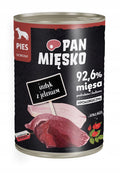 Mokra karma dla psów Pan Mięsko indyk z jeleniem 400 g