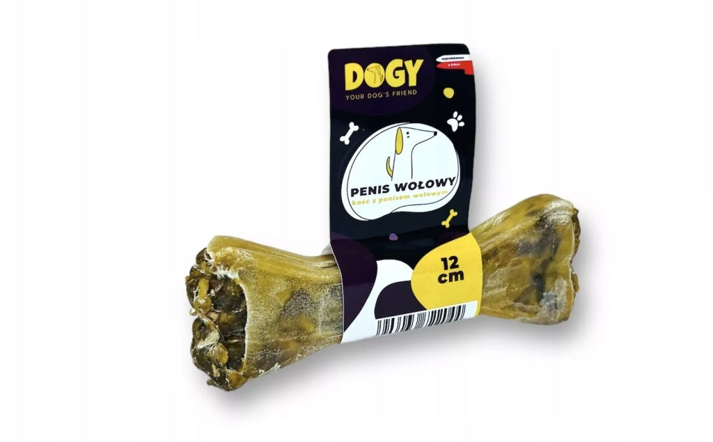 DOGY - Kość z penisem wołowym 12cm 1szt