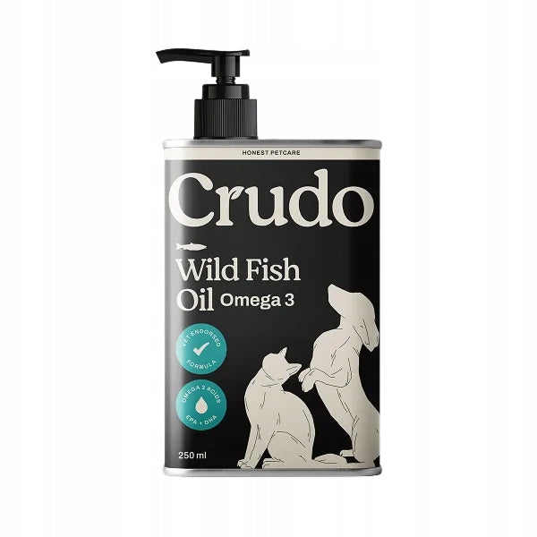 CRUDO Olej z ryb dzikożyjących 250ml