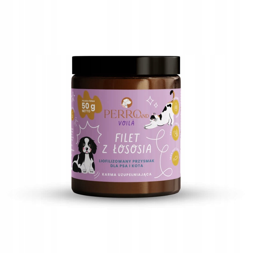 PERROland Voilà Filet z Łososia Liofilizowany 50 g
