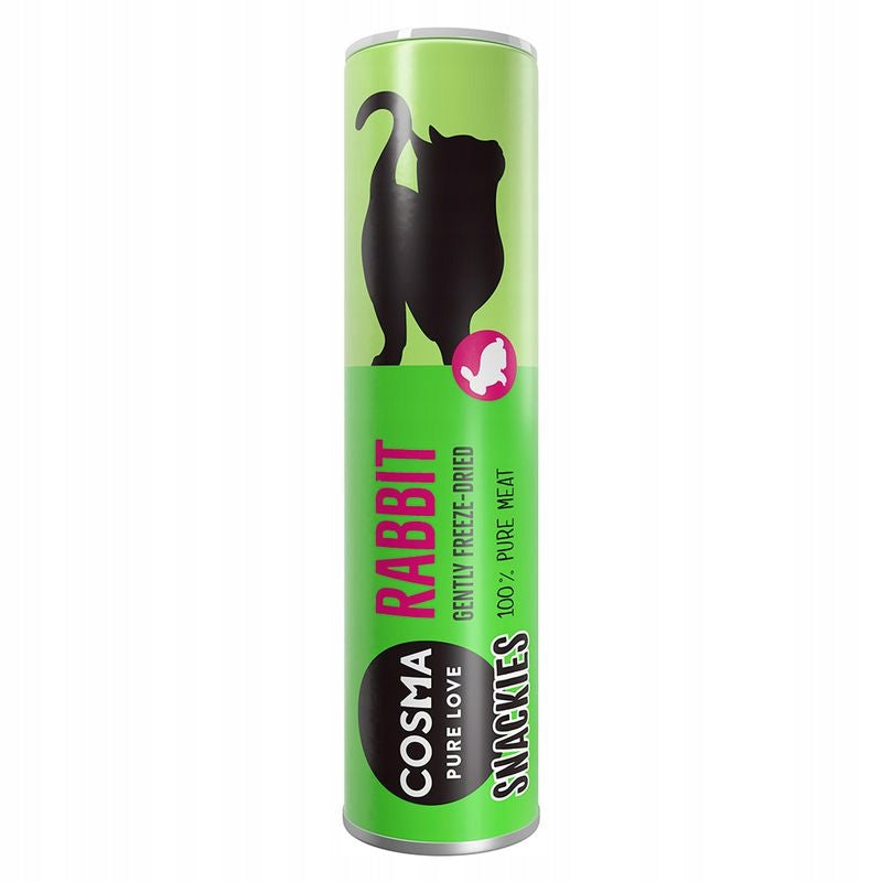 Cosma naturalny przysmak dla kota królik 24g