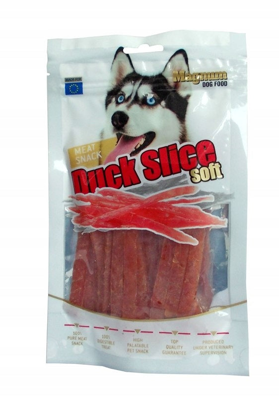 Smakołyki dla psa Magnum 80 g paski z kaczki
