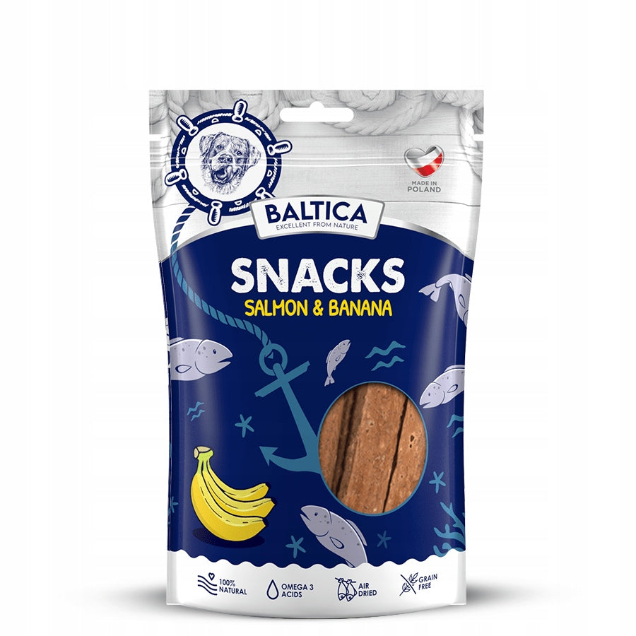 BALTICA PRZYSMAK DLA PSA ŁOSOŚ BANAN 80g
