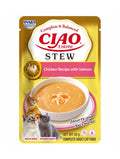 INABA Ciao Stew karma mokra kurczak z łososiem 40g