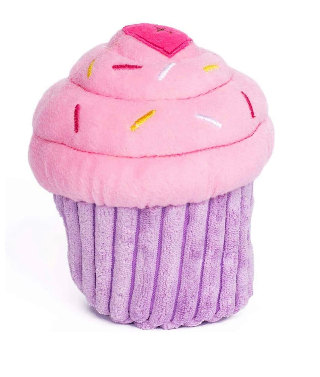 Zabawka pluszowa dla psa ZippyPaws Muffin różowy 14 cm
