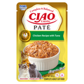 INABA Pate karma mokra kurczak z tuńczykiem 40g