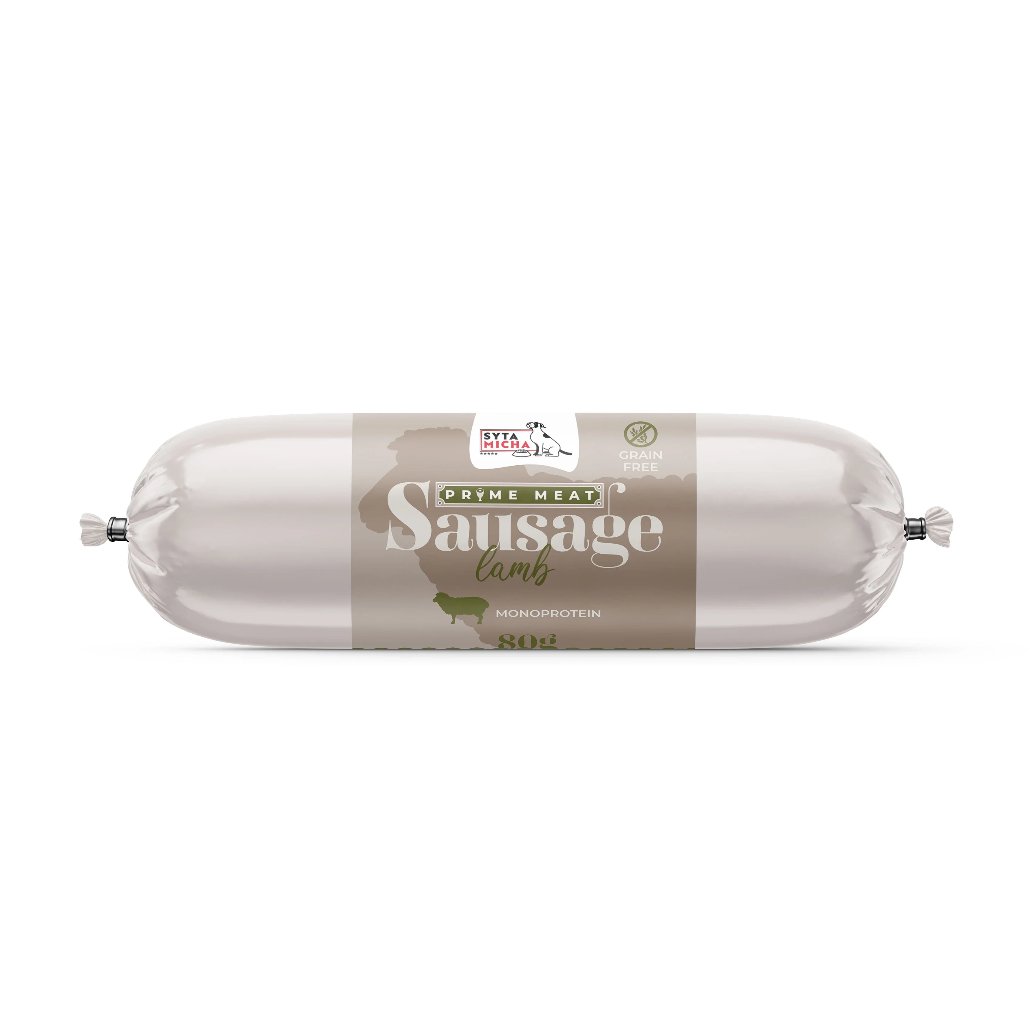 Syta Micha Przysmak dla Psa Prime Meat Kiełbaska Treningowa Jagnięcina 80 g