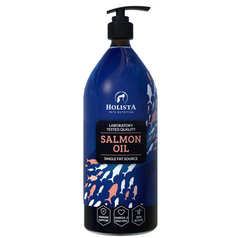 Olej z łososia dla psa 500ml Holista