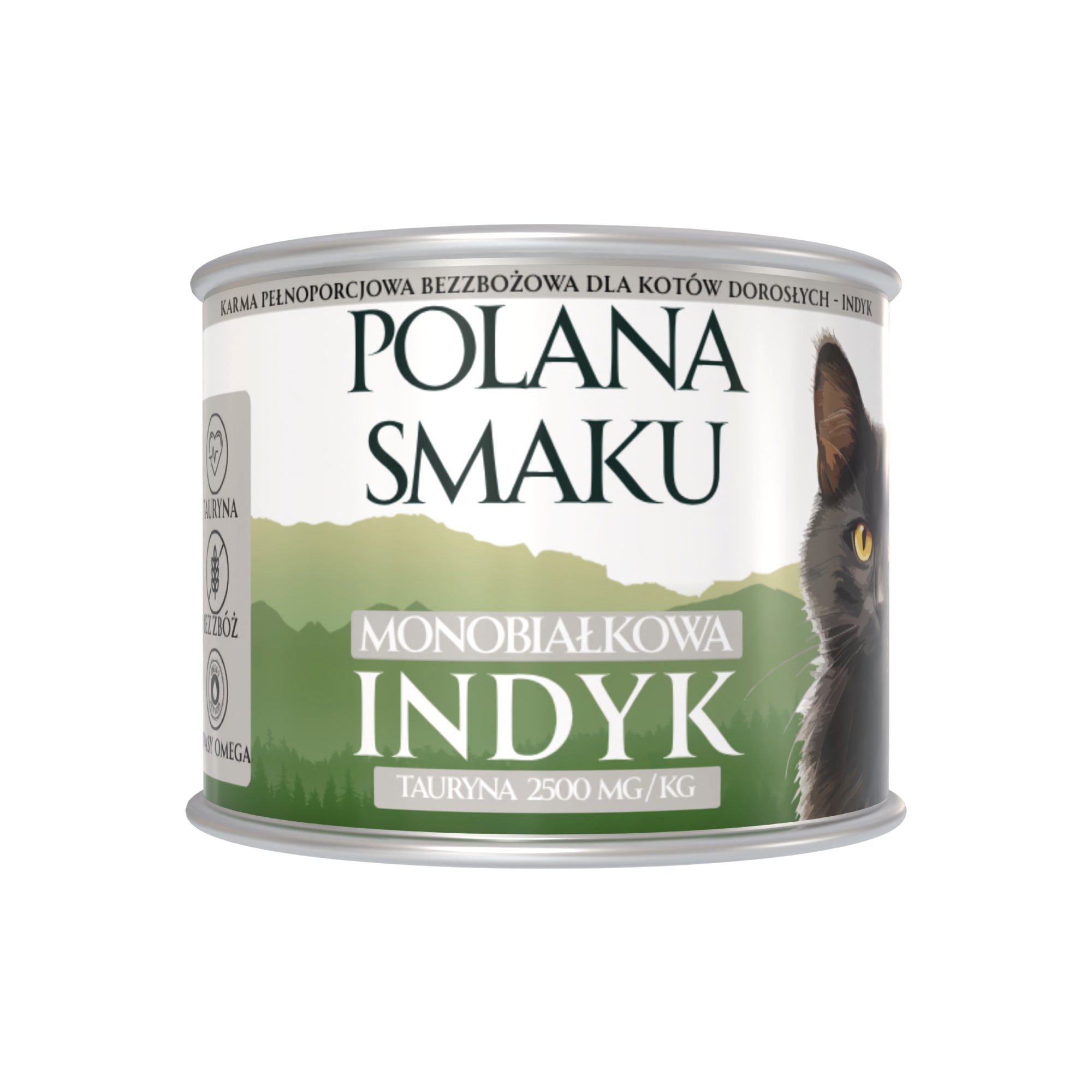 Polana Smaku karma mokra dla kota indyk 200g
