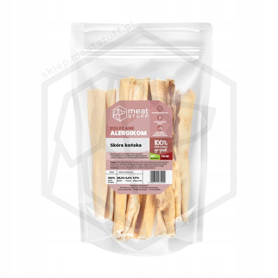 Meat Stuff Skóra Końska 15cm - opakowanie 150g