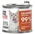 John Dog for cats mokra karma dla kota łosoś z jajkami filety 140 g