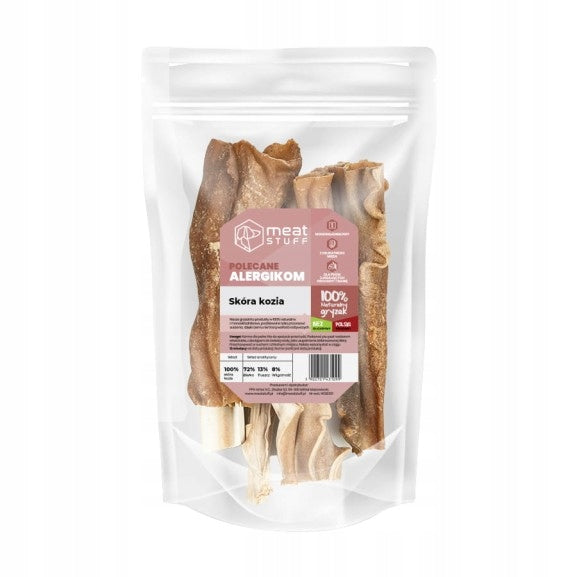 Przysmaki dla psów Meat Stuff skóra kozia 100 g