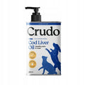 CRUDO Olej z dorsza 250 ml tran z wątroby dorsza dla psów i kotów