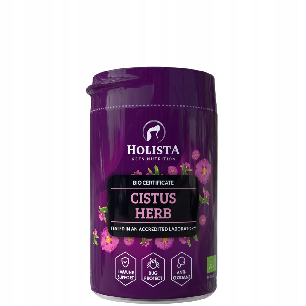 Holista CISTUS HERB Czystek dla psa i kota Pasożyty Odporność Sierść 100 g