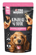 Pan Mięsko Karma mokra dla psa - Puppy cielęcina z przepiórką w sosie 150g