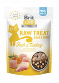 Smakołyk dla kota Brit Raw Treat Hair&Skin indyk 40 g