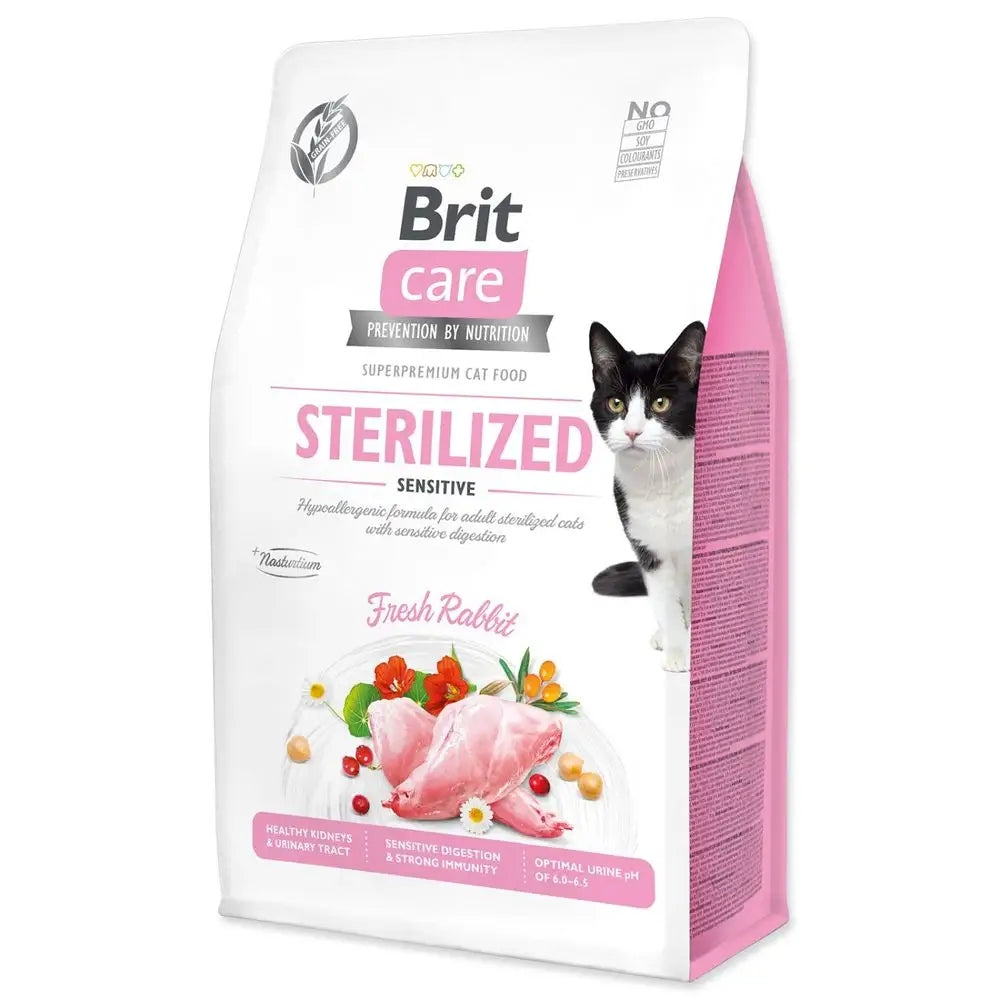 Karma dla kotów BRIT CARE Grain Free Sterilized z królikiem 0.4 kg