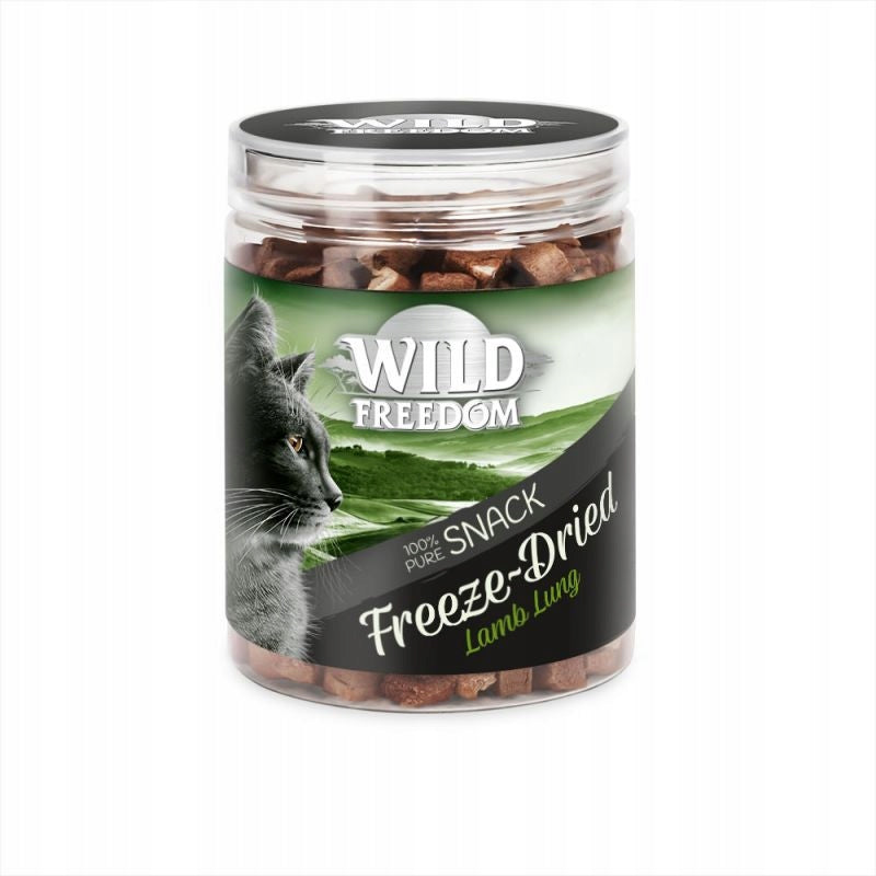 Smakołyk dla kota Wild Freedom liofilizowane płuca jagnięce 35 g