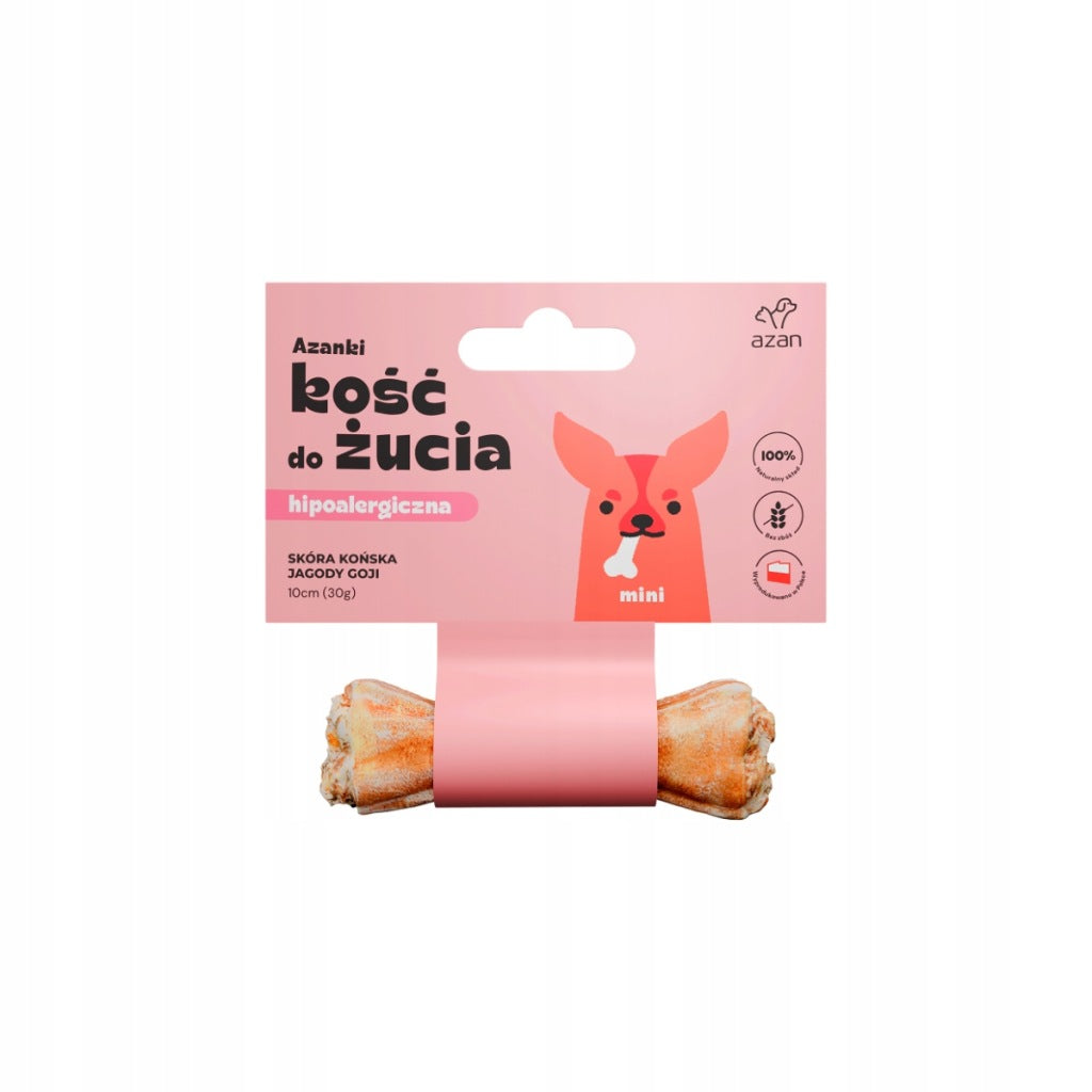 Kość do żucia Azanki konina 10 cm dla psów