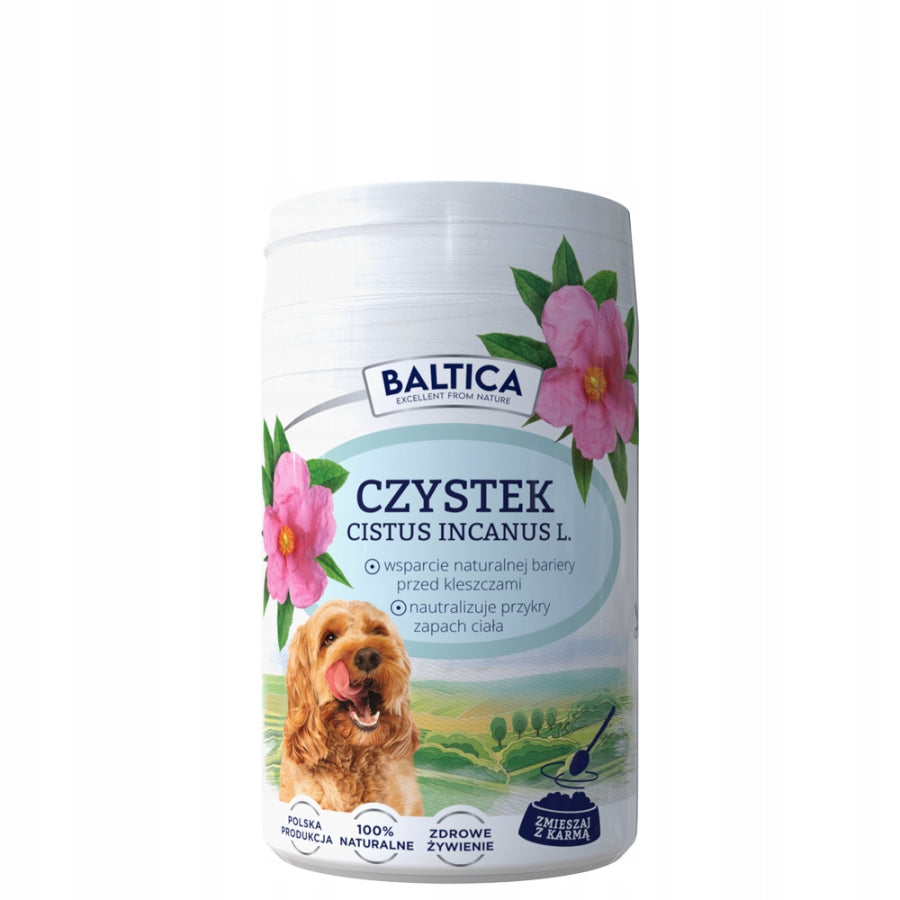 Suplementy dla psa: Czystek Baltica dla psa 100g