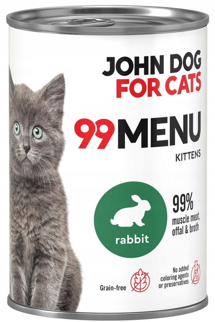 John Dog karma mokra królik 0,4 kg KOCIAK